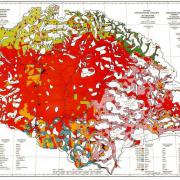A vörös térkép, amely a magyarság elhelyezkedését ábrázolta