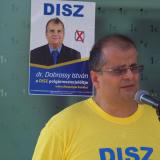 Dr. Dobrossy István a DISZ egyesület polgármesterjelöltje