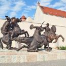 Végvári csata - egri szobor Végvári csata - egri szobor