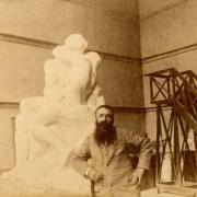 Rodin és a készülő csók