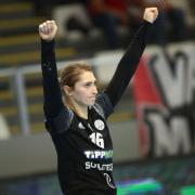 Anca Giegerich remek formában volt  Fotó: DVSC Kézilabda