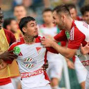 Domingues gólja után Fotó: DVSC Domingues gólja után Fotó: DVSC