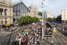 Megmozdultak a sajtószabadságért