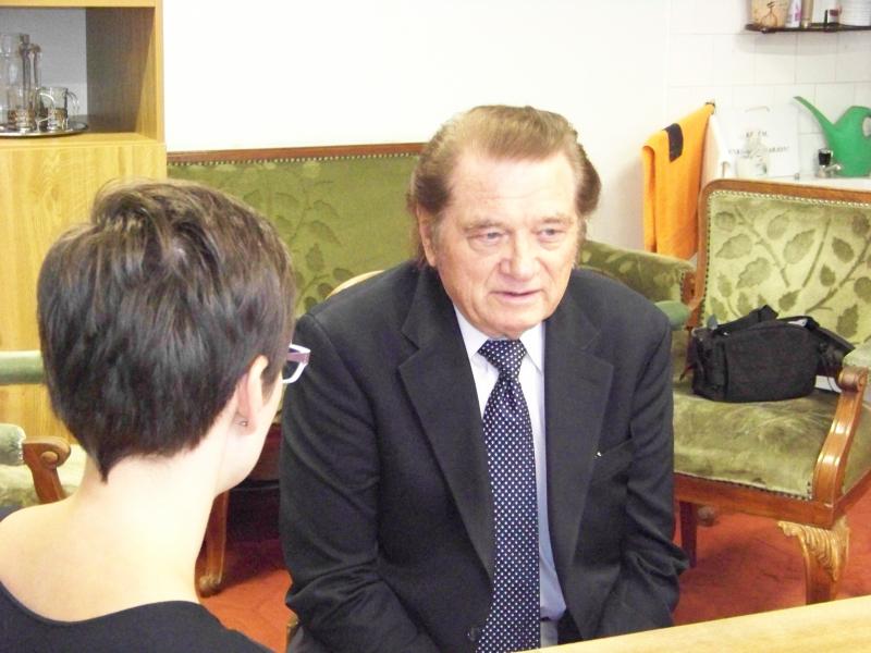 Czingula János interjút ad